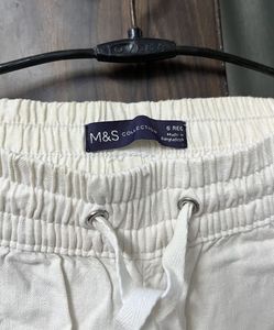 Comfortable White Linen Pants