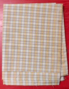 Shirt & Pant Fabric Material – Checked Pattern
