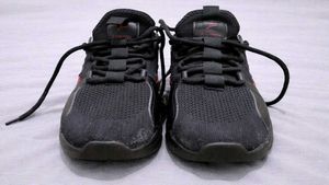 Abros Mesh Sports/Training Shoes – Black &amp; Red