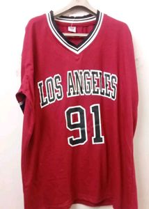 LA 91 Long Sleeve V-Neck Top