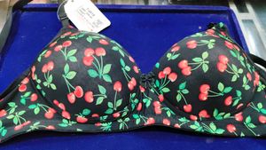 Cute Cherry Print Bra &amp; Panty Set