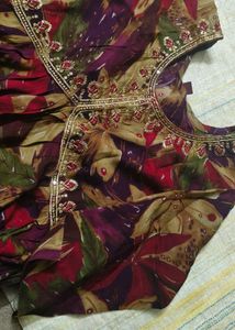 Beautiful Floral Print Kurta