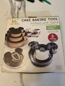 Mickey Mouse Cake Baking Tool Set