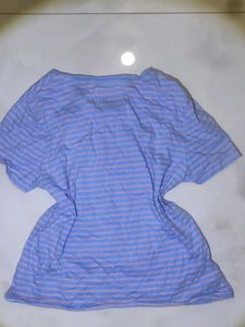 Striped Baby Blue T-Shirt