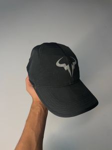 Black Baseball Cap with Logo