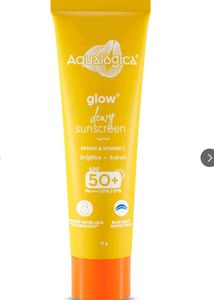 Pack of 2 aqualogica Glow+ Dewy sunscreen spf50+