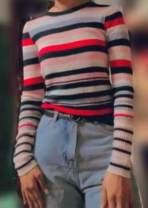Stretchable Woolen Winter Wear Top