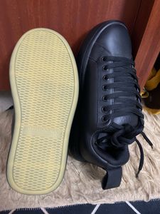 Black Platform Sneakers