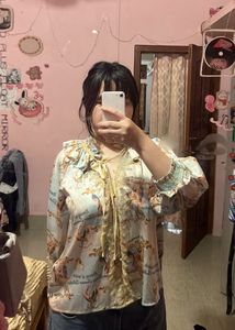 Y2K top with Ruffles