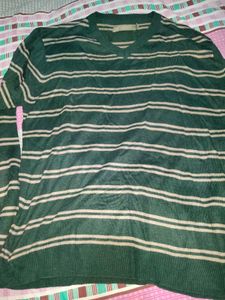 Striped Green Sweater