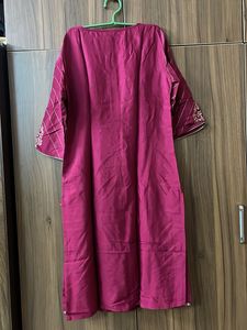 Elegant Embroidered Kurta Set