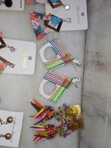 all in 250rs Assorted Dangle Earrings Set