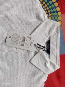 Classic White Button-Up Shirt