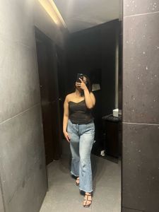 Zara Blue Denim Jeans
