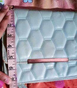Mint Quilted Crossbody Bag