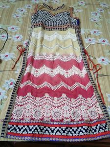 Party Wear Straight Kurti