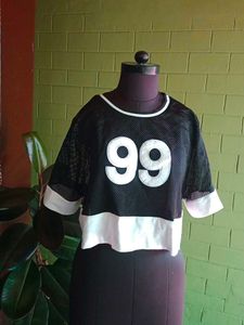 Shein Mesh Crop Top - Number 99