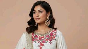 Elegant Embroidered Kurta Set with Dupatta