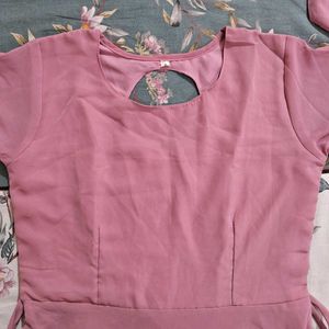Elegant Pink Kurti