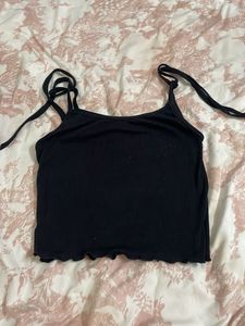 back knot crop top
