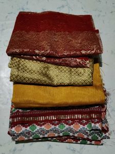 Assorted Dress Materials - Vibrant Colors
