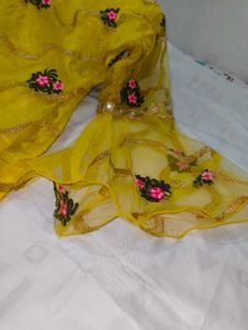 Yellow Kurta Set with Dupatta