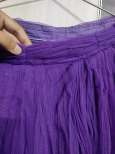 Purple Tulle/Net Skirt 💜