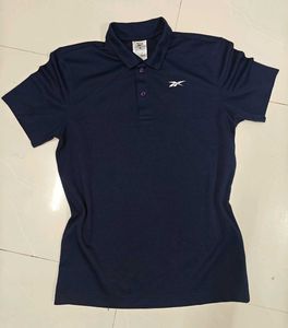 Reebok Navy Blue Polo T-Shirt