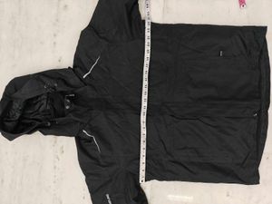 Men's Black Waterproof Jacket