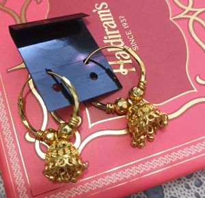 Bali Jhumki Golden Color Earring