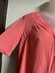 Coral Short Sleeve Top