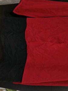Chic Red &amp; Black Top
