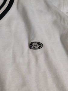 Classic White &amp; Black Long Sleeve T shirt