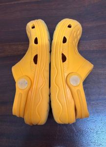 M&amp;S Kids Orange Crocs Style Clogs