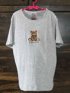 Grey Teddy Bear T-Shirt and Shorts