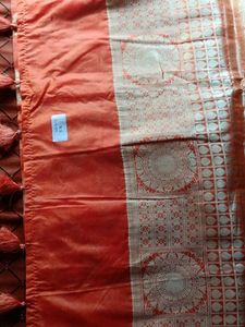 New Zari border Silk Saree