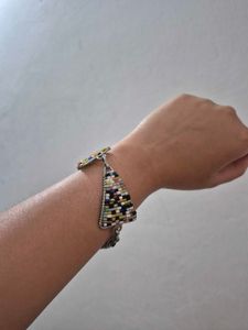 Sparkling Statement Cuff Bracelet( Combo)