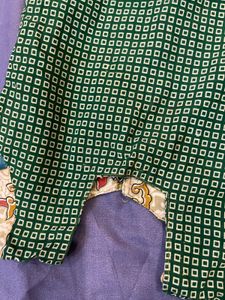 Vintage Batik Print Top