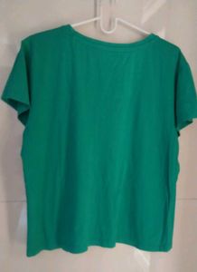 Green "Speed Limit" Graphic T-Shirt