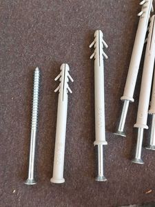 2 Shelf Brackets &amp; Hardware Set