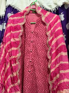 Vibrant Pink Ethnic Wear Set