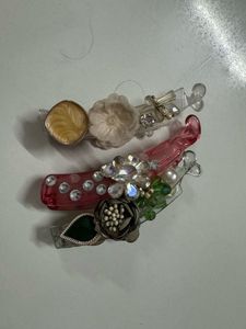 Sparkling Hair Clips Set