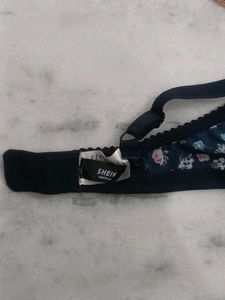 Floral Print Bra