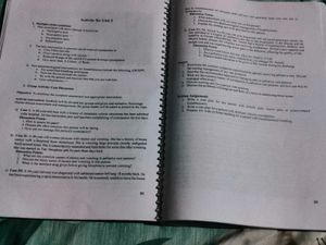Palliative Care Module Nursing Book. (Printout)