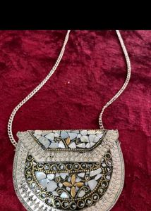 Embellished Crossbody Bag