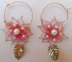 🌺Floral Resin Earing 🌺