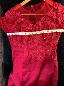 Stunning Red Evening Gown