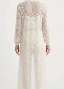 White Lace Dupatta/Cape