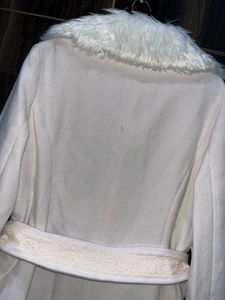 Cute Lace Trimmed Coat