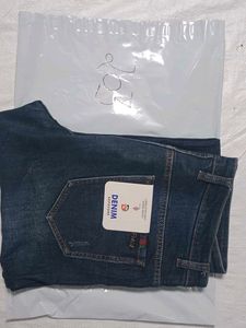 Stylish Dark Blue Denim Jeans